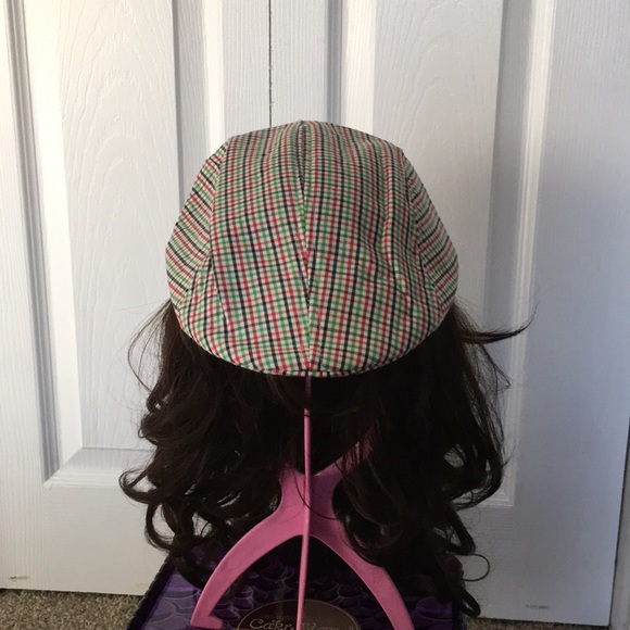 Bundle 2 HATS! 2 Navy blue faux leather adjustable baseball caps/ trucker/ Dad - Picture 10 of 16